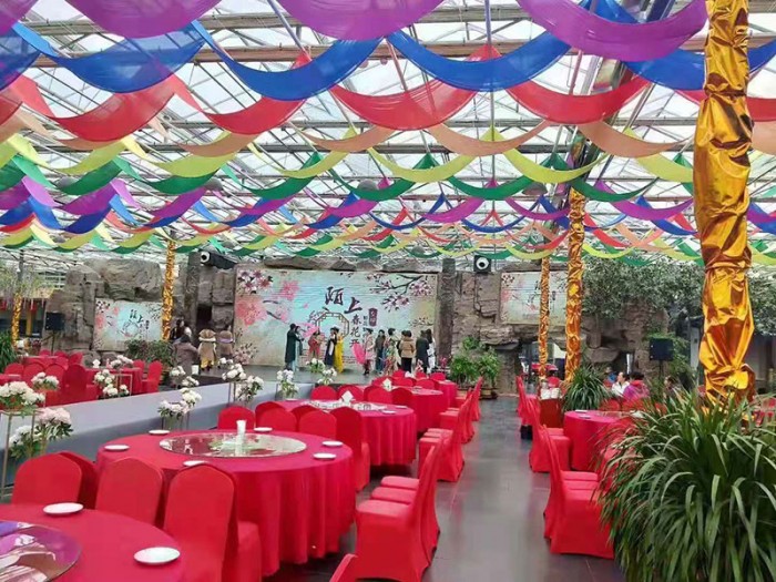 紋絡溫室生態(tài)餐廳